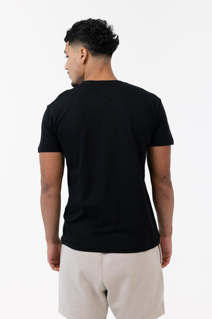 Nike Mens Block Logo T-Shirt (Black/Blue)