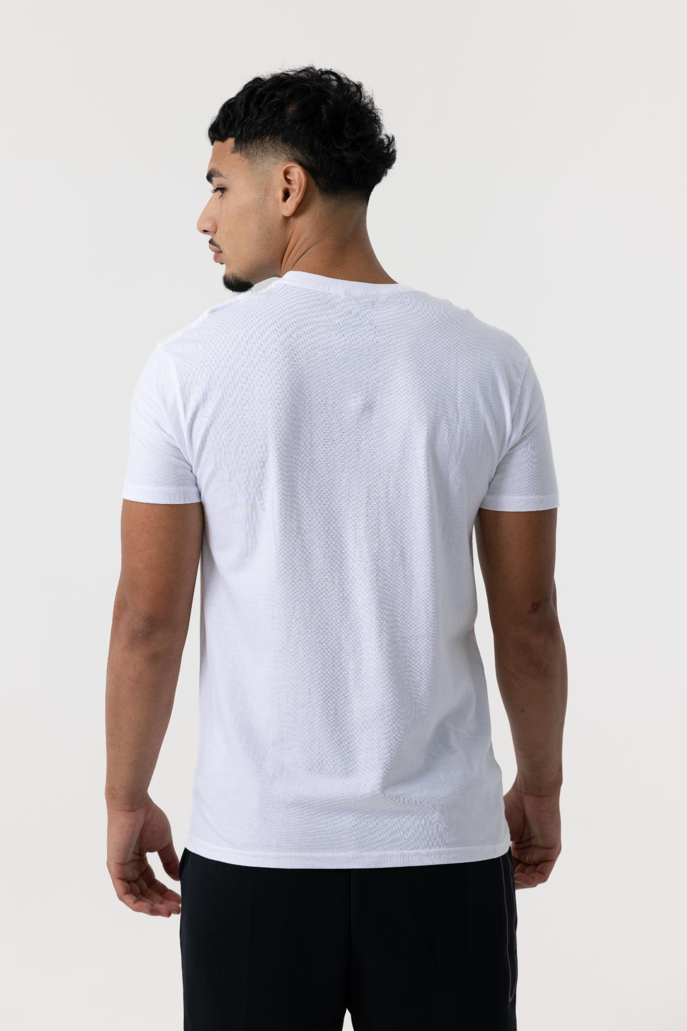 Nike Mens Just Do It T-Shirt (White/Blue)