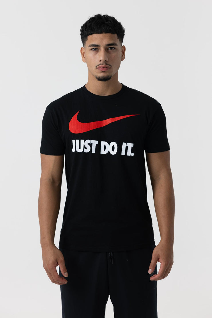 Nike Mens Just Do It T-Shirt (Black/Red)