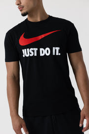 Nike Mens Just Do It T-Shirt (Black/Red)