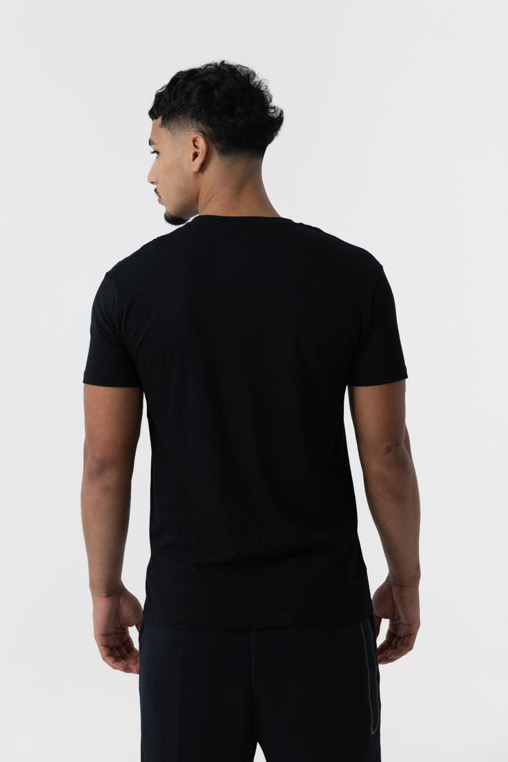 Nike Mens Just Do It T-Shirt (Black/Blue)