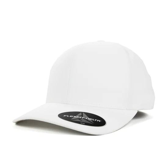 Flexfit 180 Delta Cap (White)