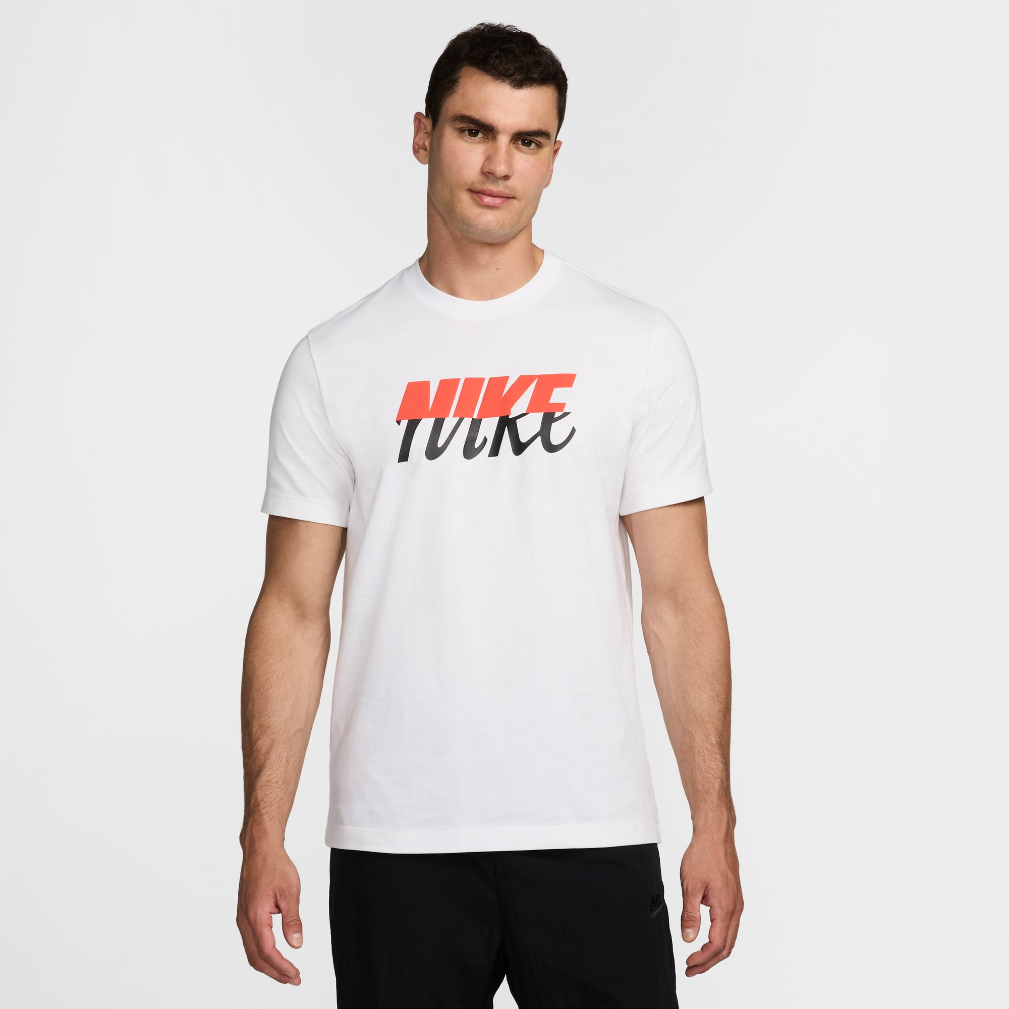 Nike NSW Split Logo T-Shirt (White)