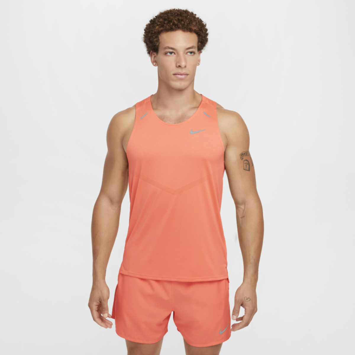 Nike Rise 365 Men's Dri-FIT Running Tank (Light Wild Mango)