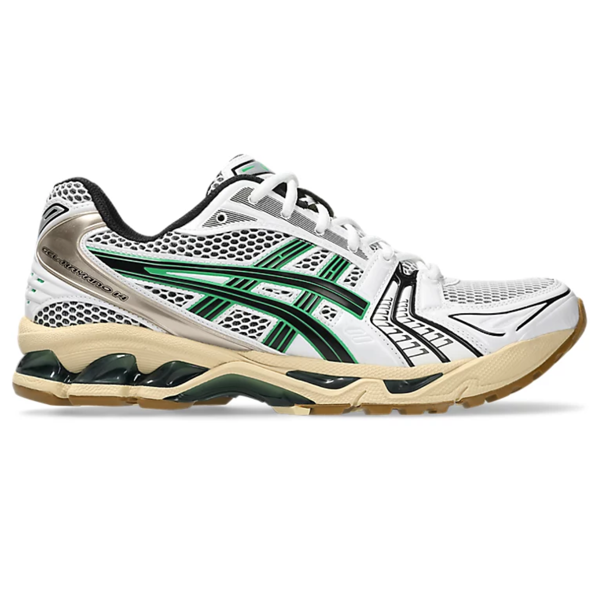 ASICS GEL-Kayano 14 (White/Hinoki Beige)