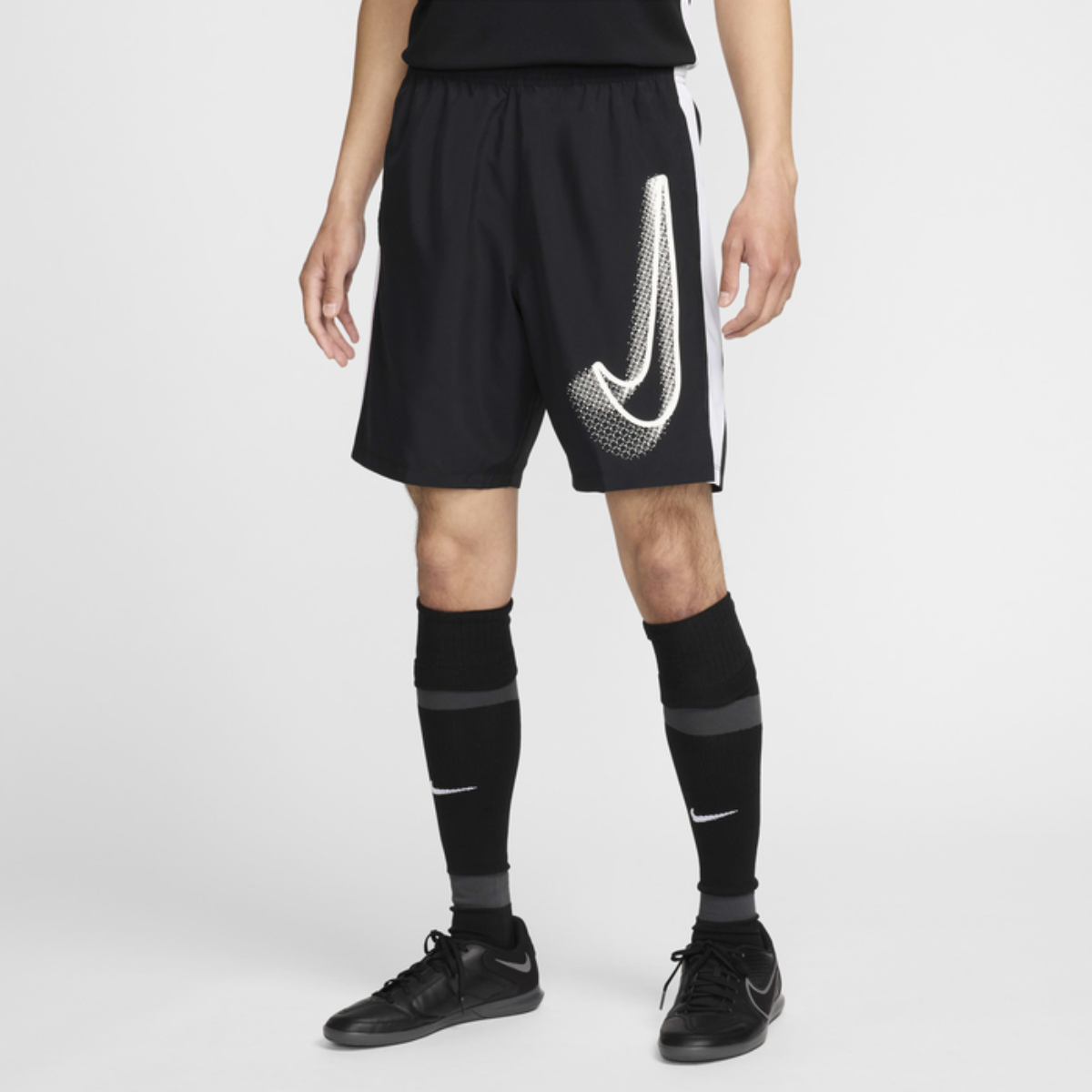 Nike Academy Men's Football Shorts (Black/White)