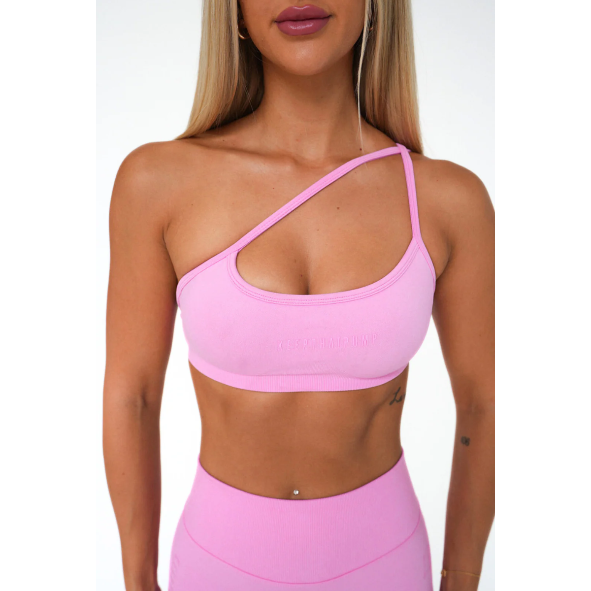 KEEPTHATPUMP LJ Crop (Bubblegum Pink)