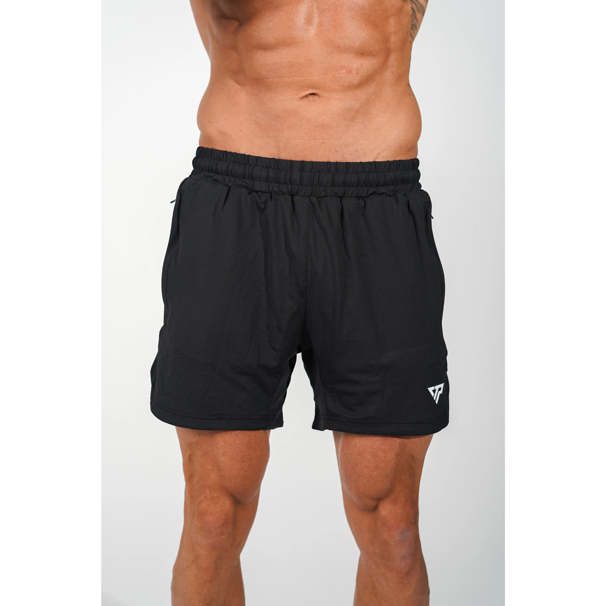 KEEPTHATPUMP Mens Hi Tech Shorts (Black)