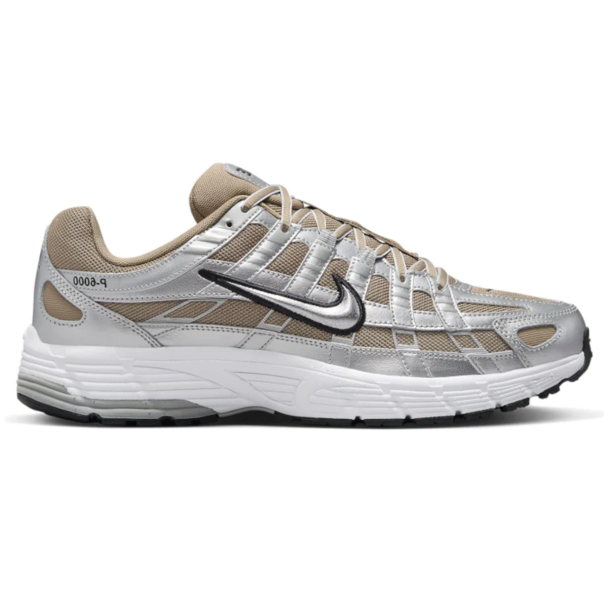 Nike P-6000 (Khaki/Metallic Silver)