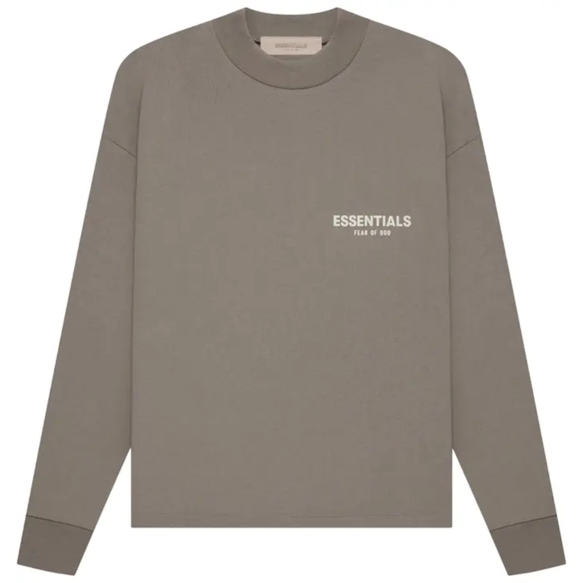 Fear of God Essentials Long Sleeve T-Shirt (Desert Taupe)