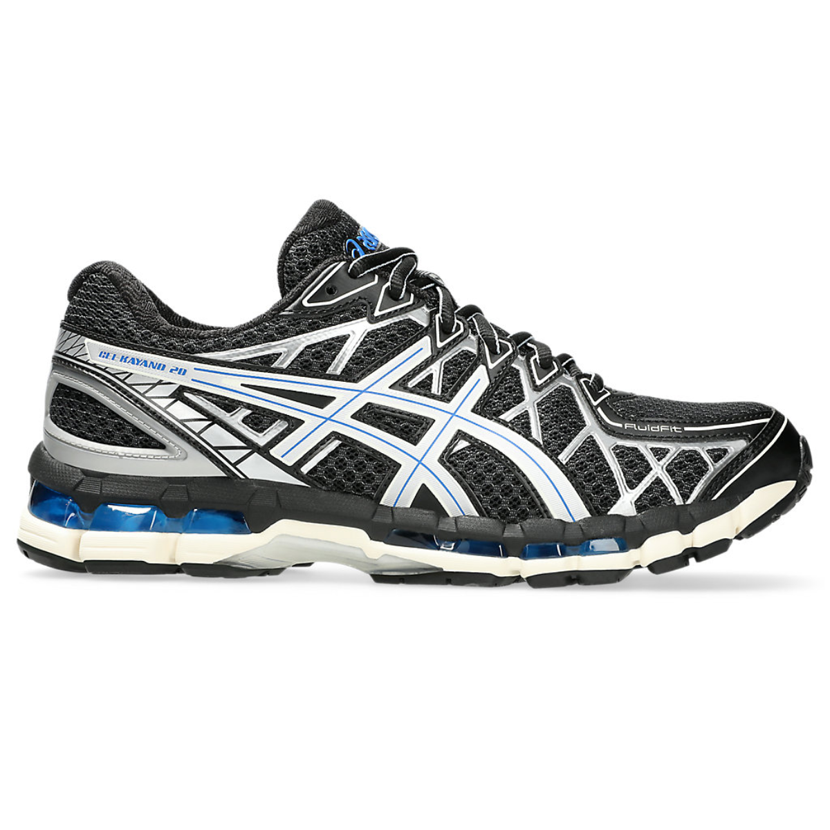 ASICS GEL-Kayano 20 (Black/Pure Silver)
