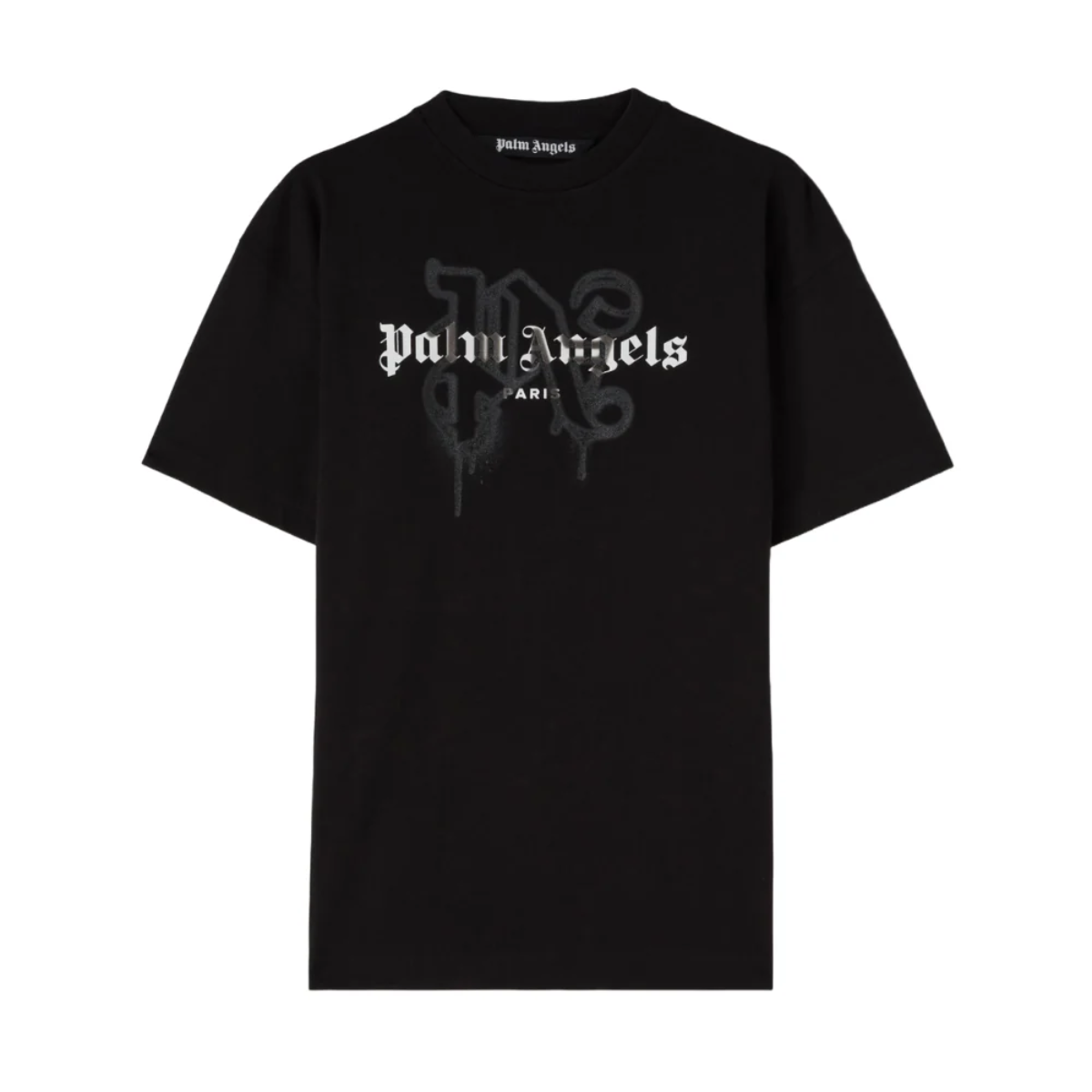 Palm Angels Paris Sprayed Monogram T-Shirt