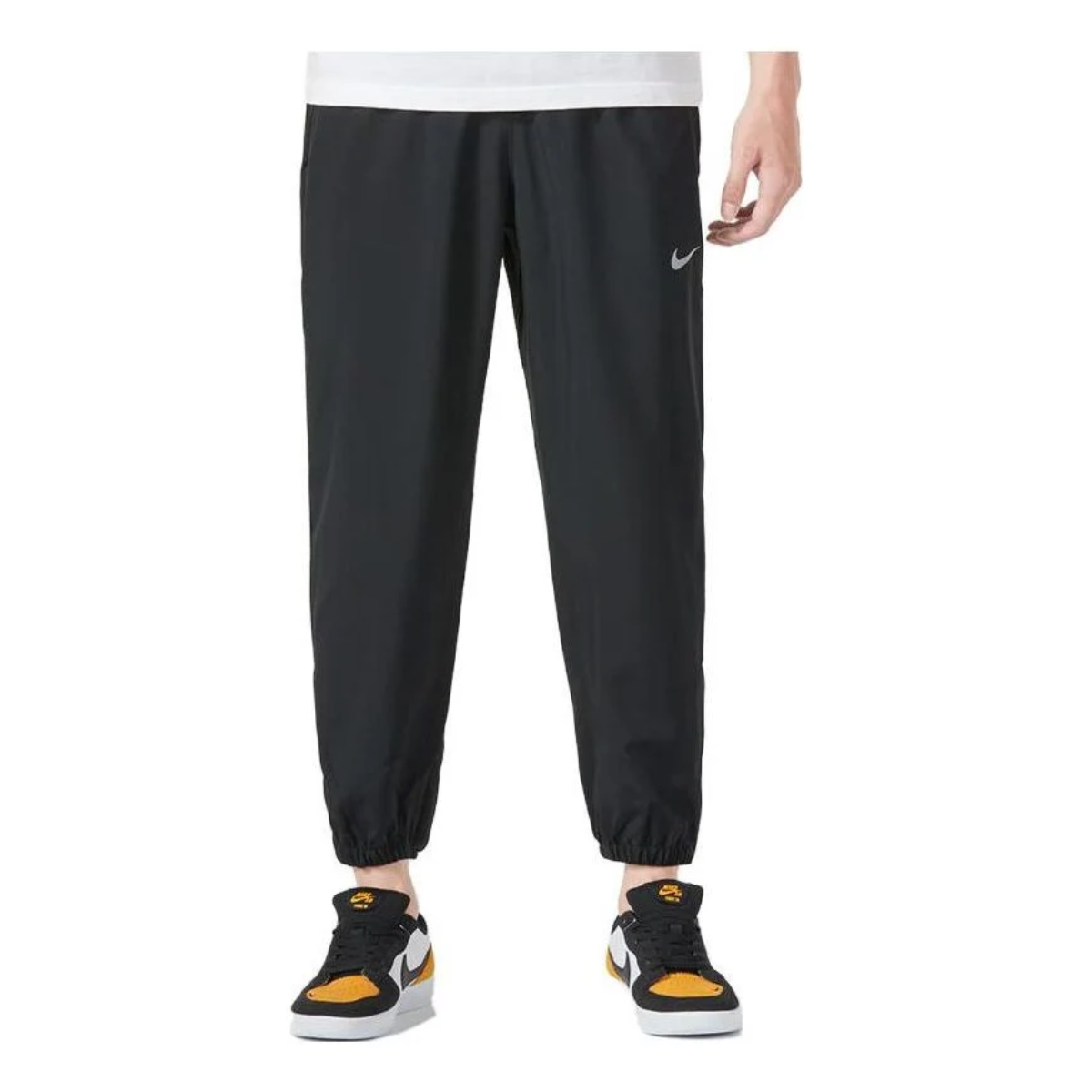 Nike Dri-FIT Form Cuffed Pants (Black)