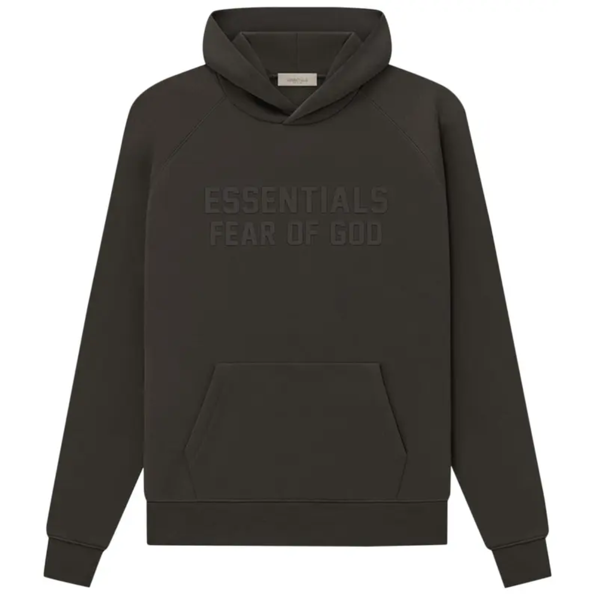 Fear of God Essentials Hoodie (Off Black)