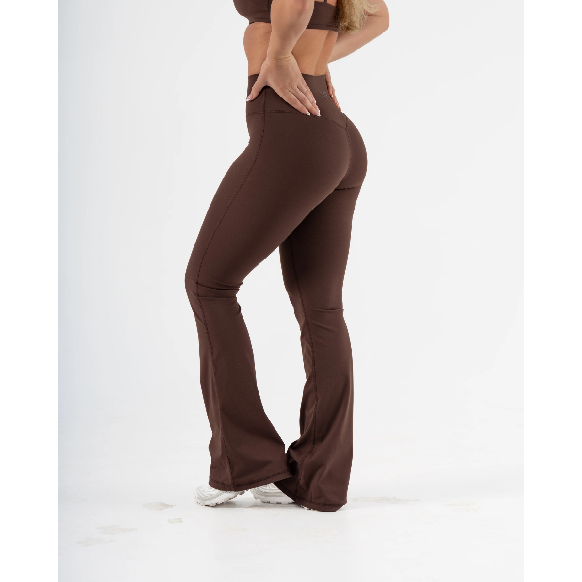 KEEPTHATPUMP Signature Flare Pants Regular Length (Espresso)