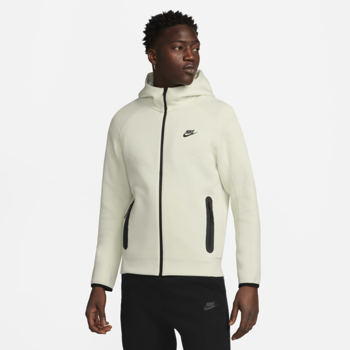 Nike Mens Tech Fleece Full zip Hoodie (Sea Glass)