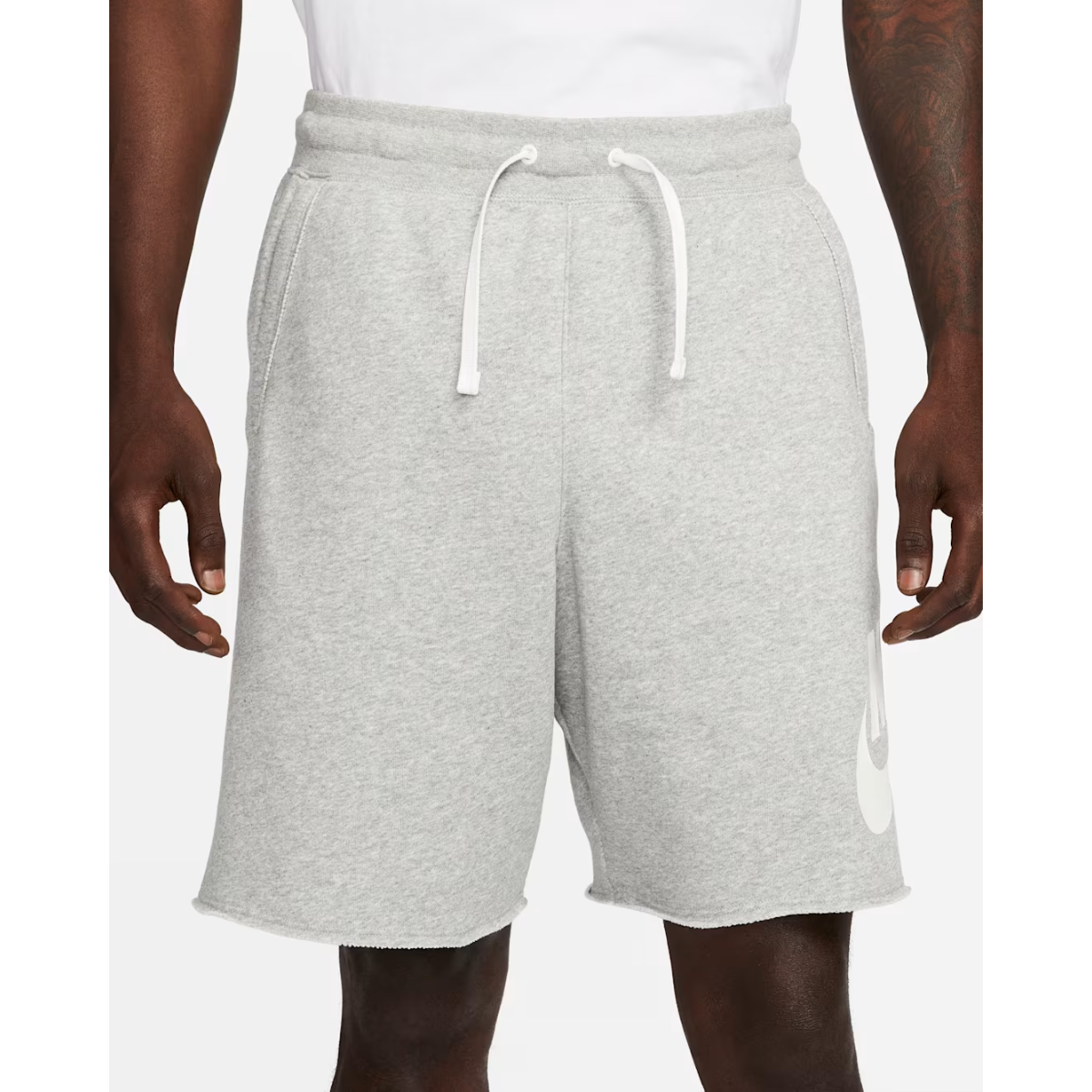 Nike Mens Club French Terry Alumni Shorts (Grey)