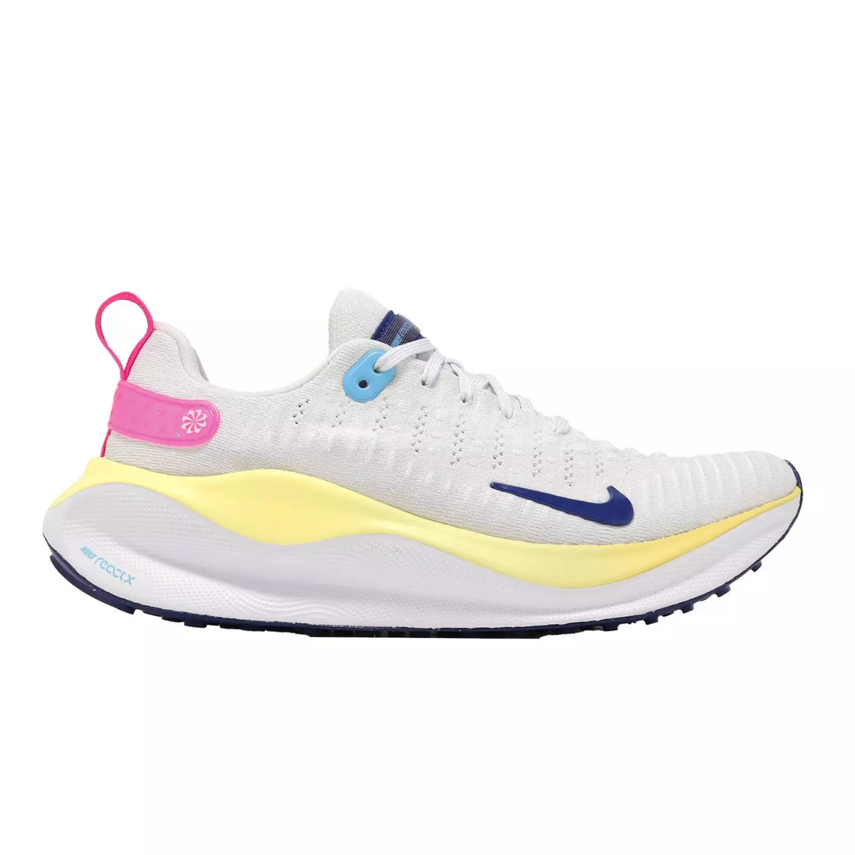 Womens Nike ReactX Infinity Run 4 (Photon Dust/Royal Blue)