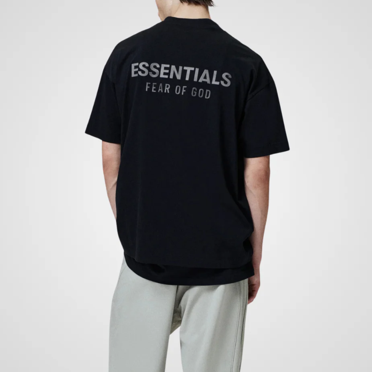 Fear of God Essentials Classic T-Shirt SS25 (Jet Black)