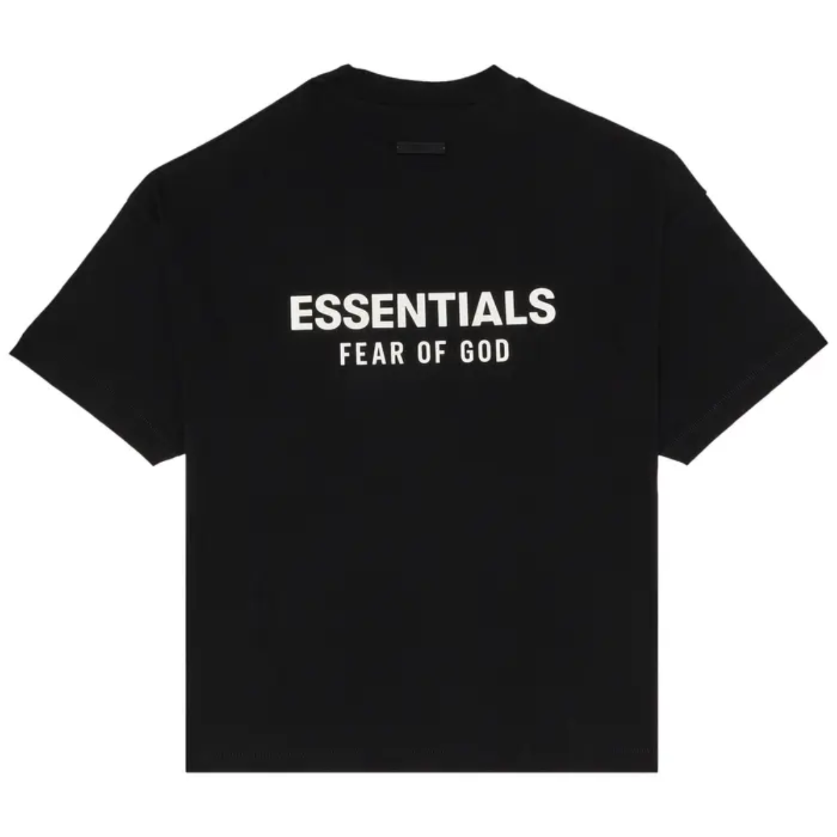 Fear of God Essentials Jersey Crewneck T-Shirt (Black)