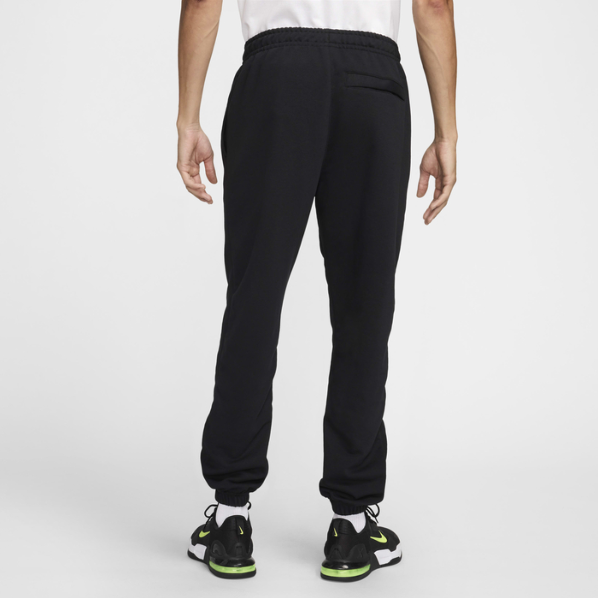 Nike Swoosh Men's Dri-FIT Fleece Fitness Pants (Black)