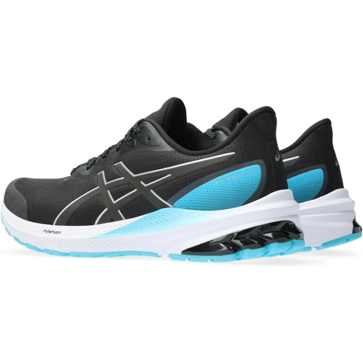 ASICS GT-1000 12 (Black/Pure Silver)