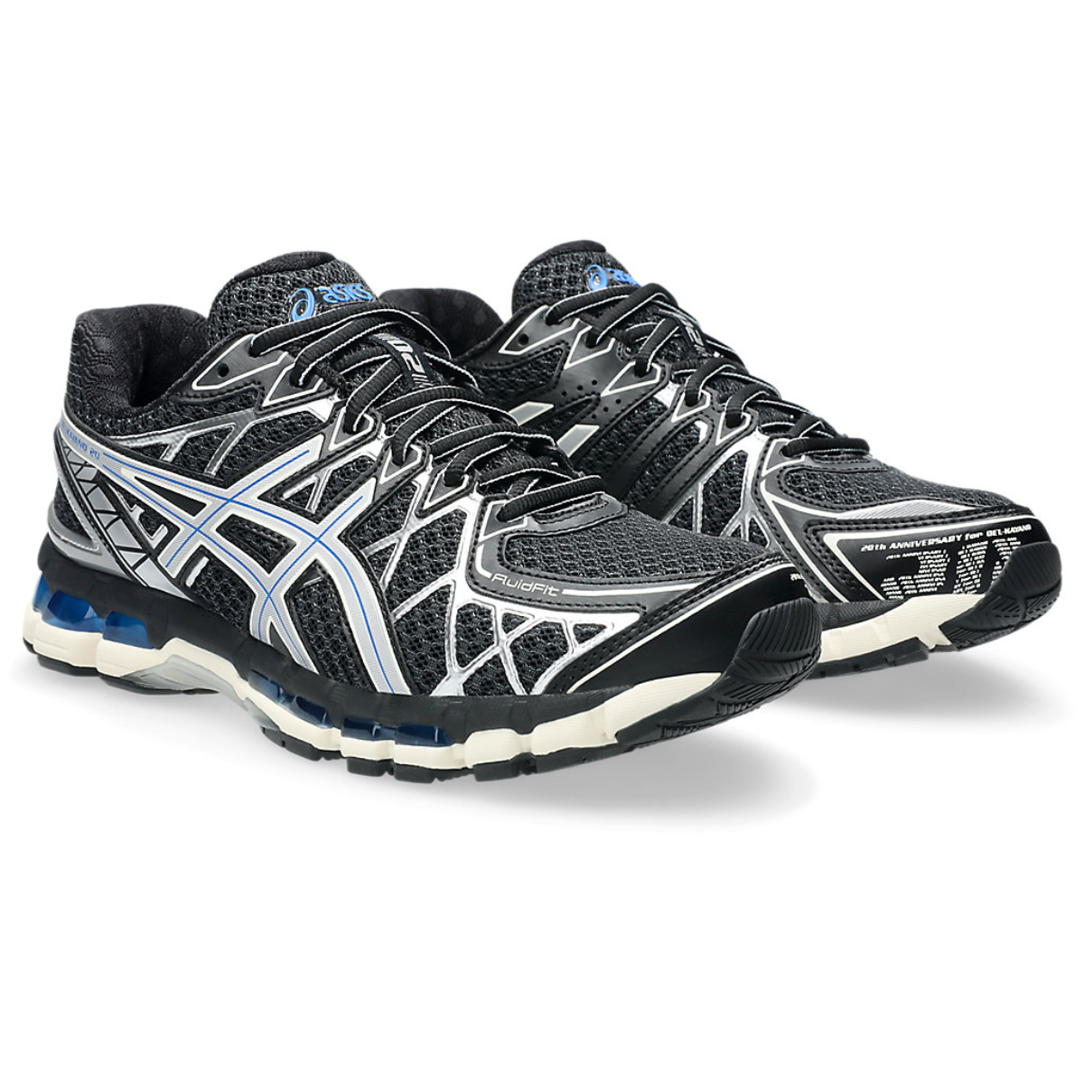 ASICS GEL-Kayano 20 (Black/Pure Silver)