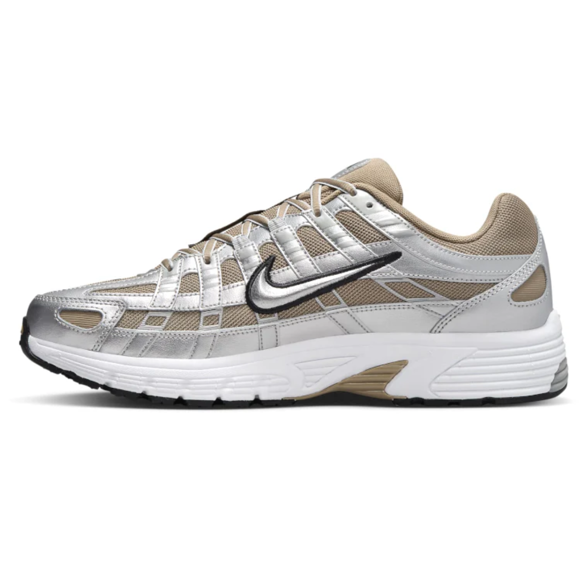 Nike P-6000 (Khaki/Metallic Silver)