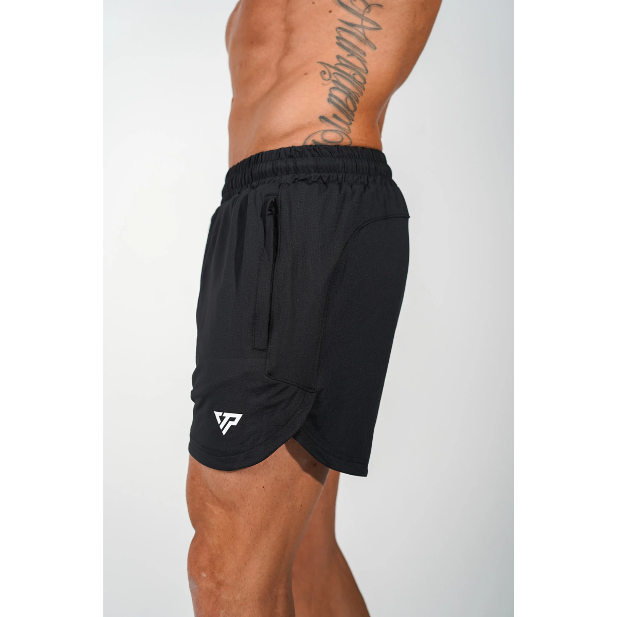 KEEPTHATPUMP Mens Hi Tech Shorts (Black)