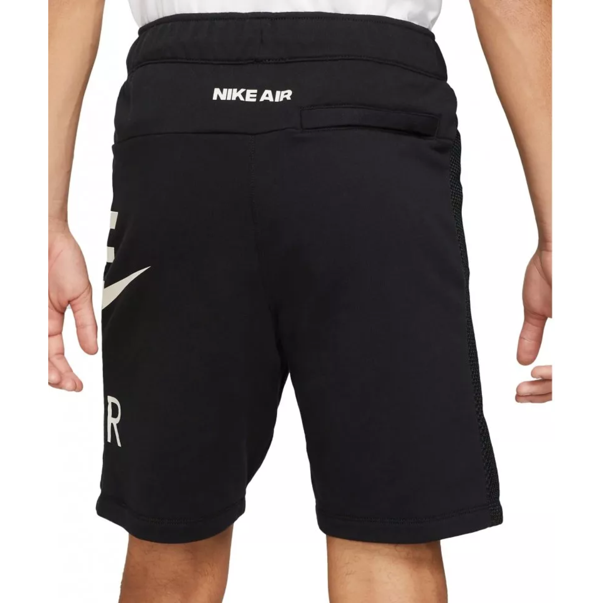 Nike Sportswear Air French Terry Shorts (Black/White)