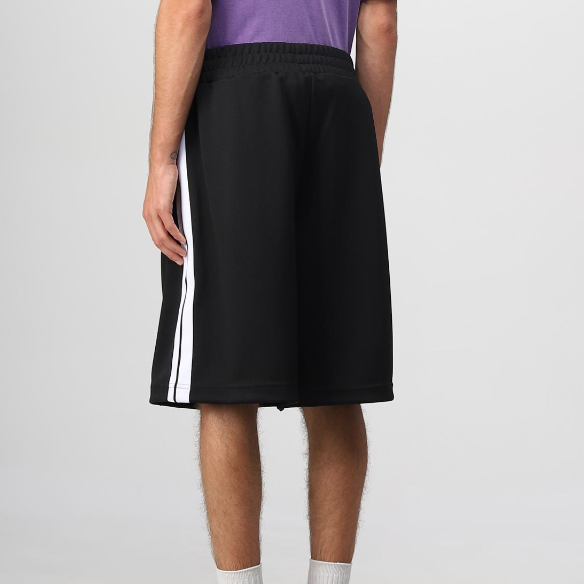 Palm Angels Classic Logo Track Shorts (Black)