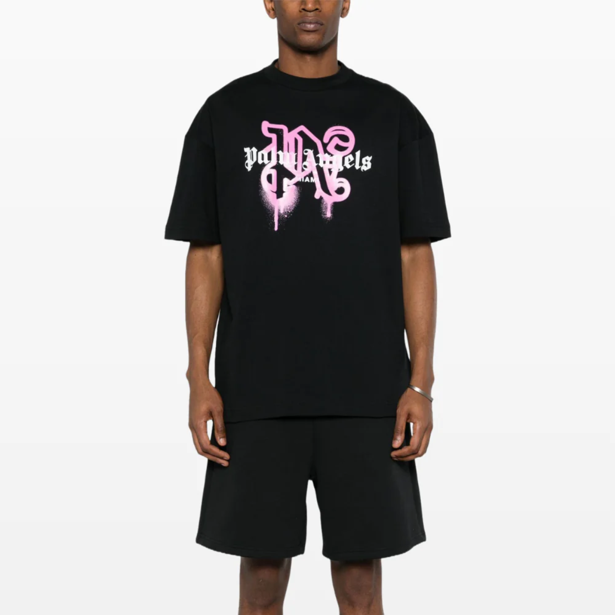 Palm Angels Miami Sprayed Monogram T-Shirt