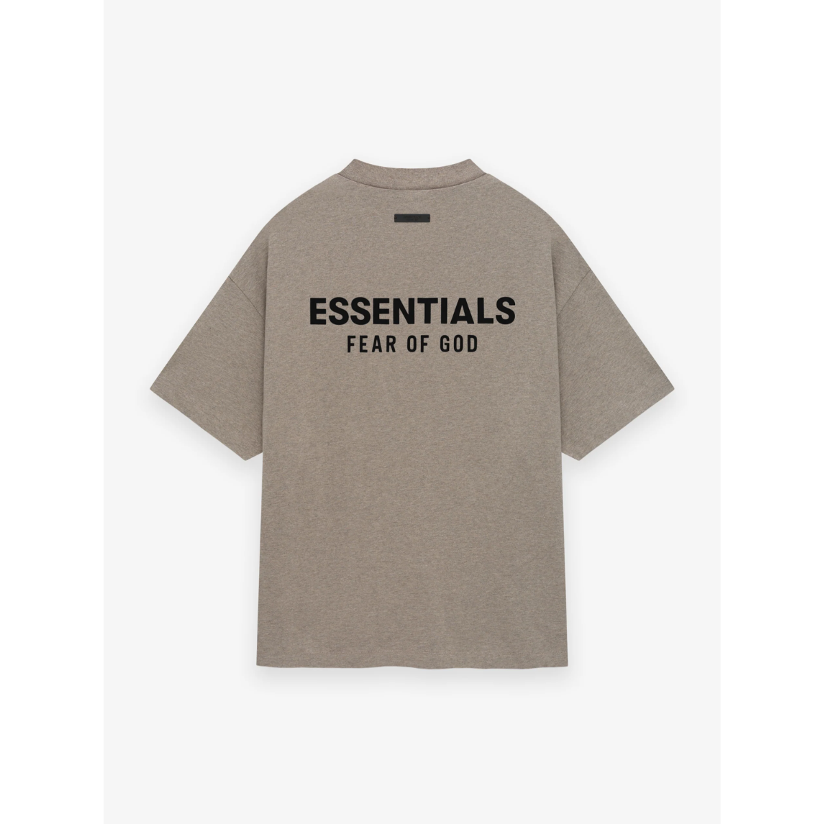 Fear of God Essentials Jersey Crewneck T-Shirt (Heather Grey)