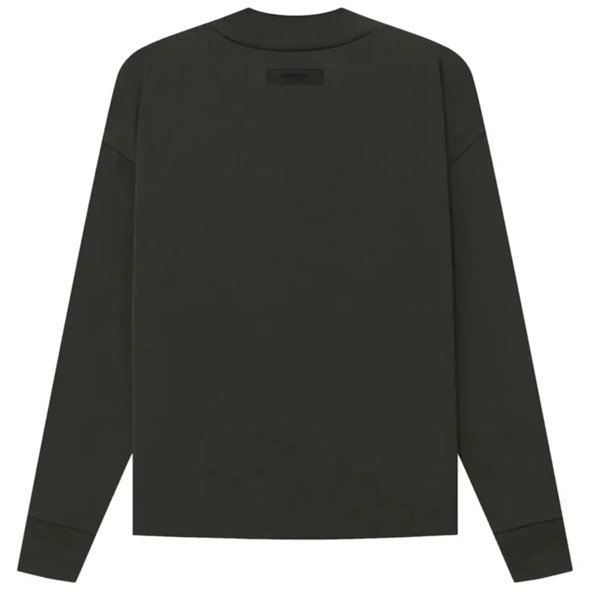 Fear of God Essentials Long Sleeve T-Shirt (Off Black)