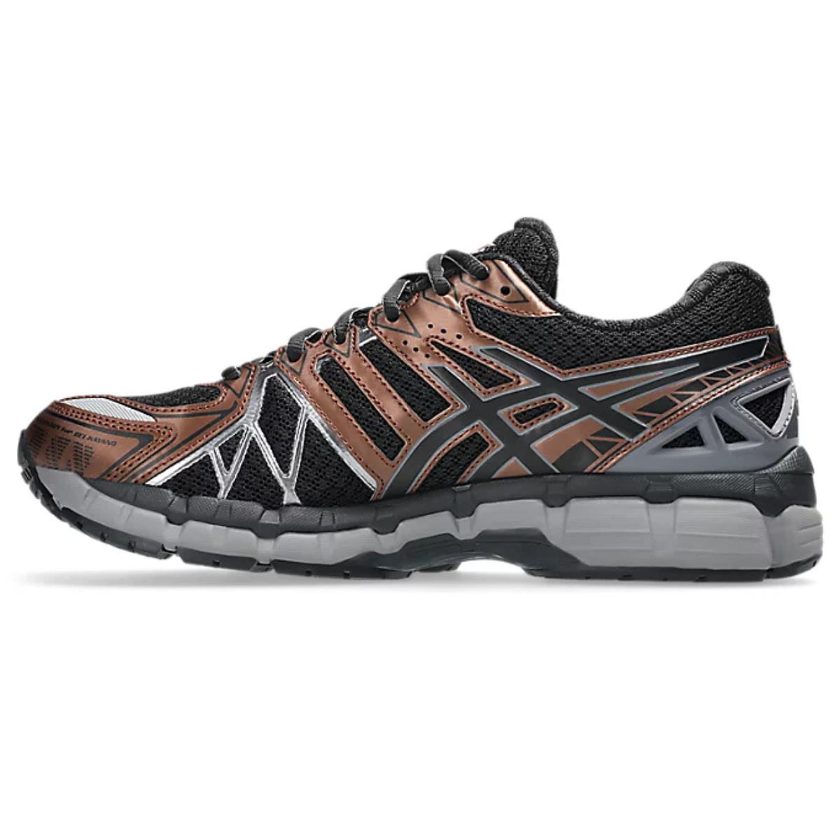 ASICS GEL-Kayano 20 (Black/Reddish Brown)