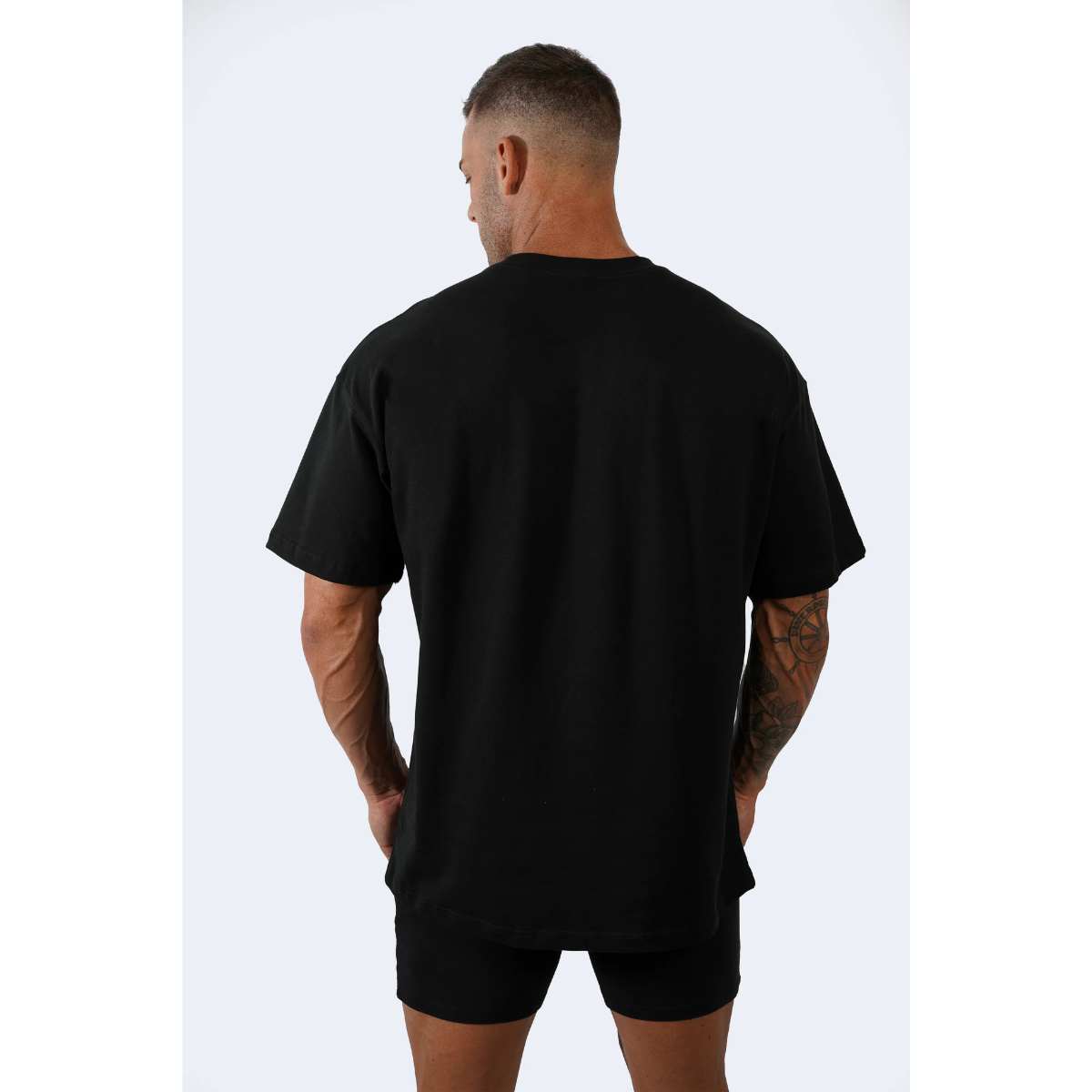 KEEPTHATPUMP Mens Oversized Tee (Black)
