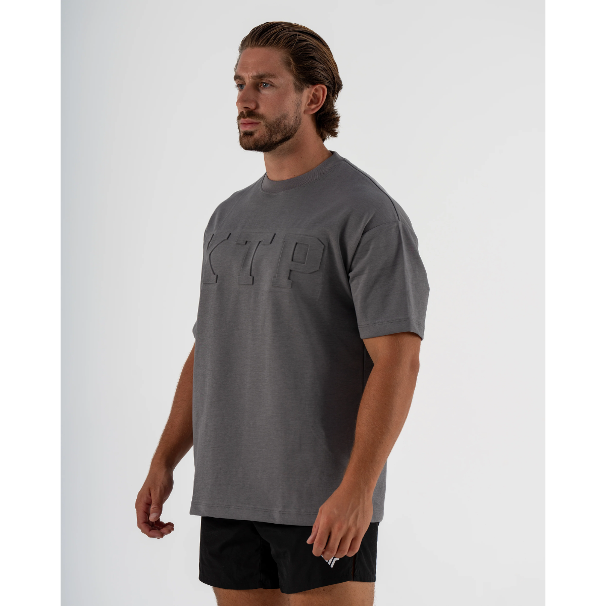 KEEPTHATPUMP Embossed Tee 2 (Charcoal)