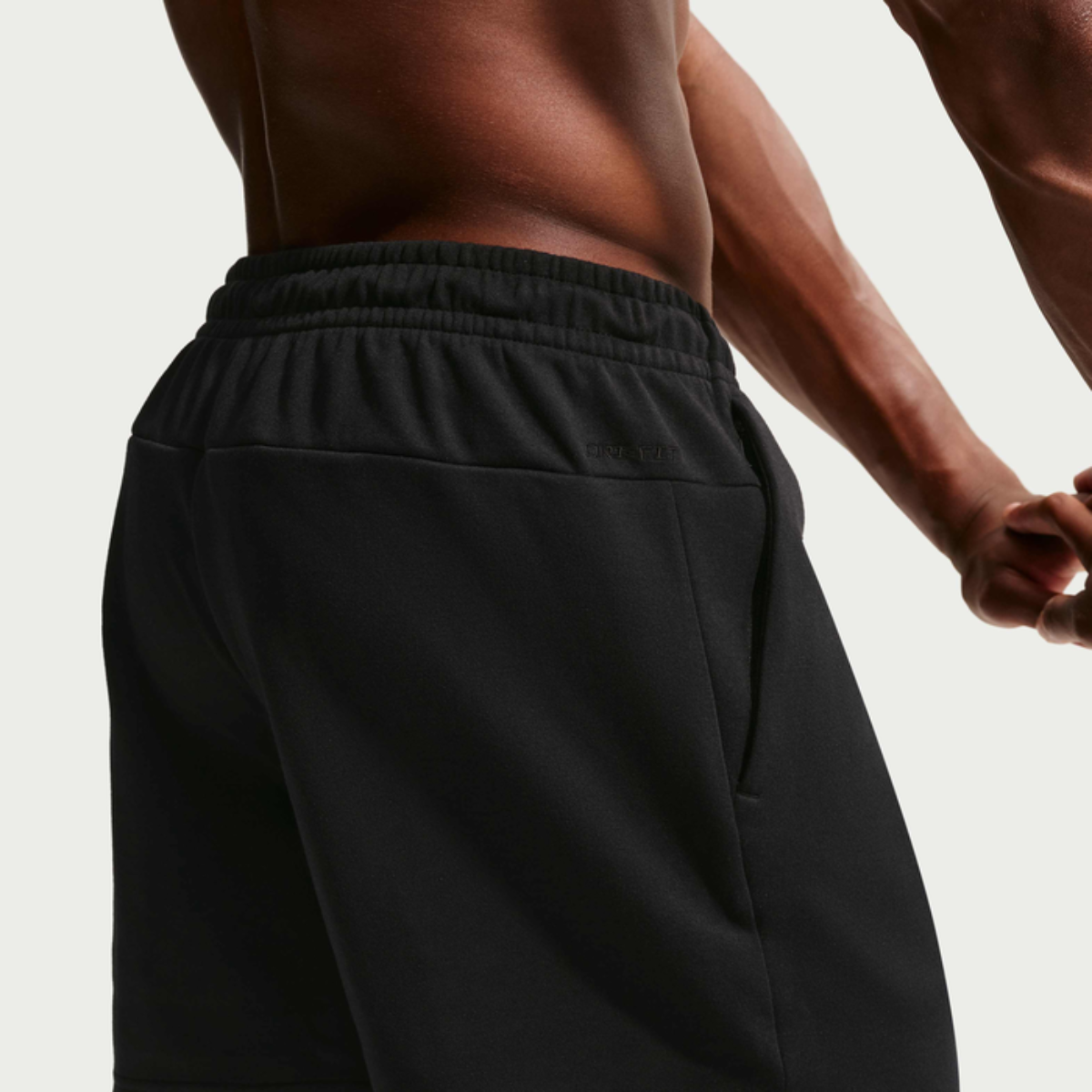 Nike Primary Fleece Mens Dri-FIT Unlined Performance Shorts (Black)