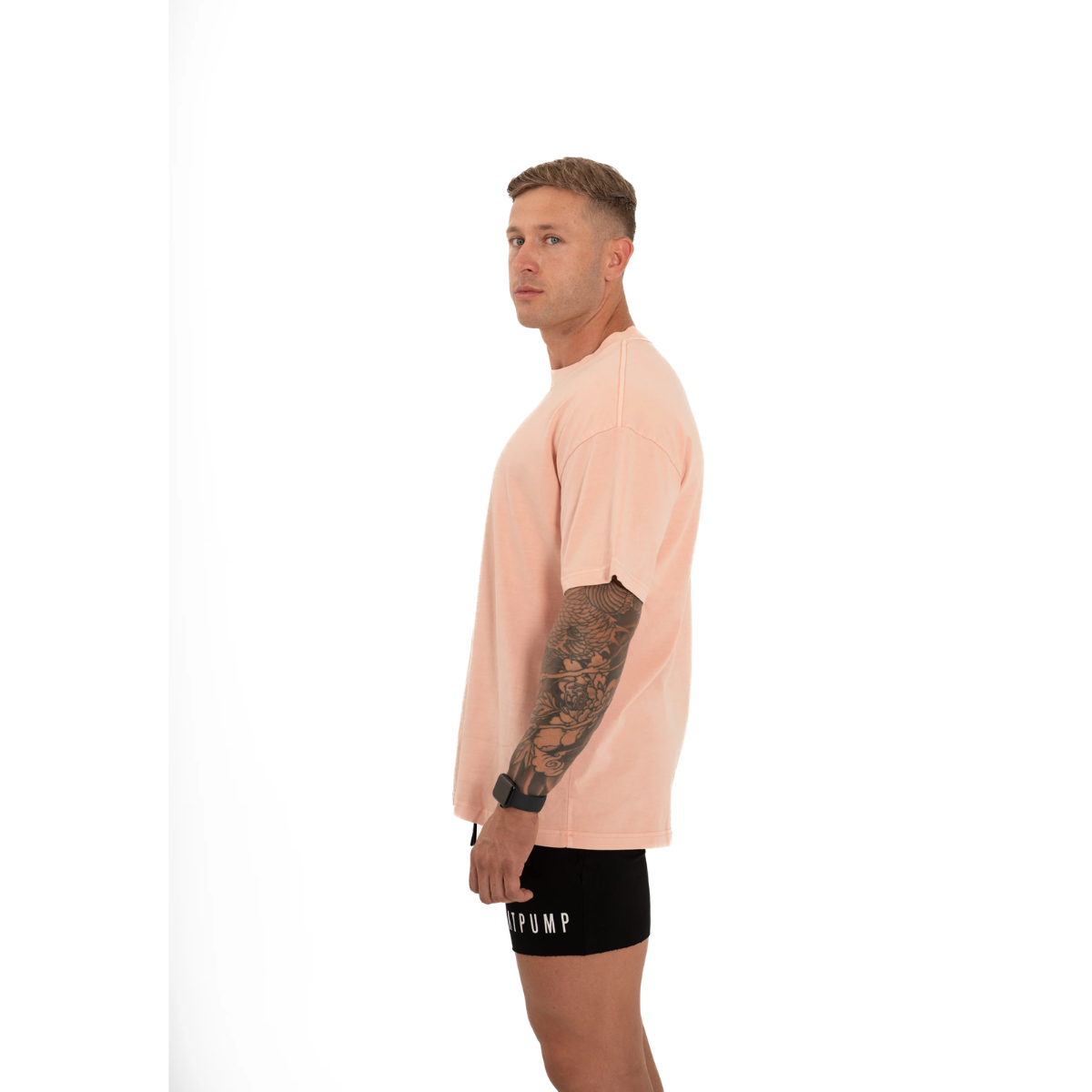 KEEPTHATPUMP Mens Oversized Tee (Salmon)