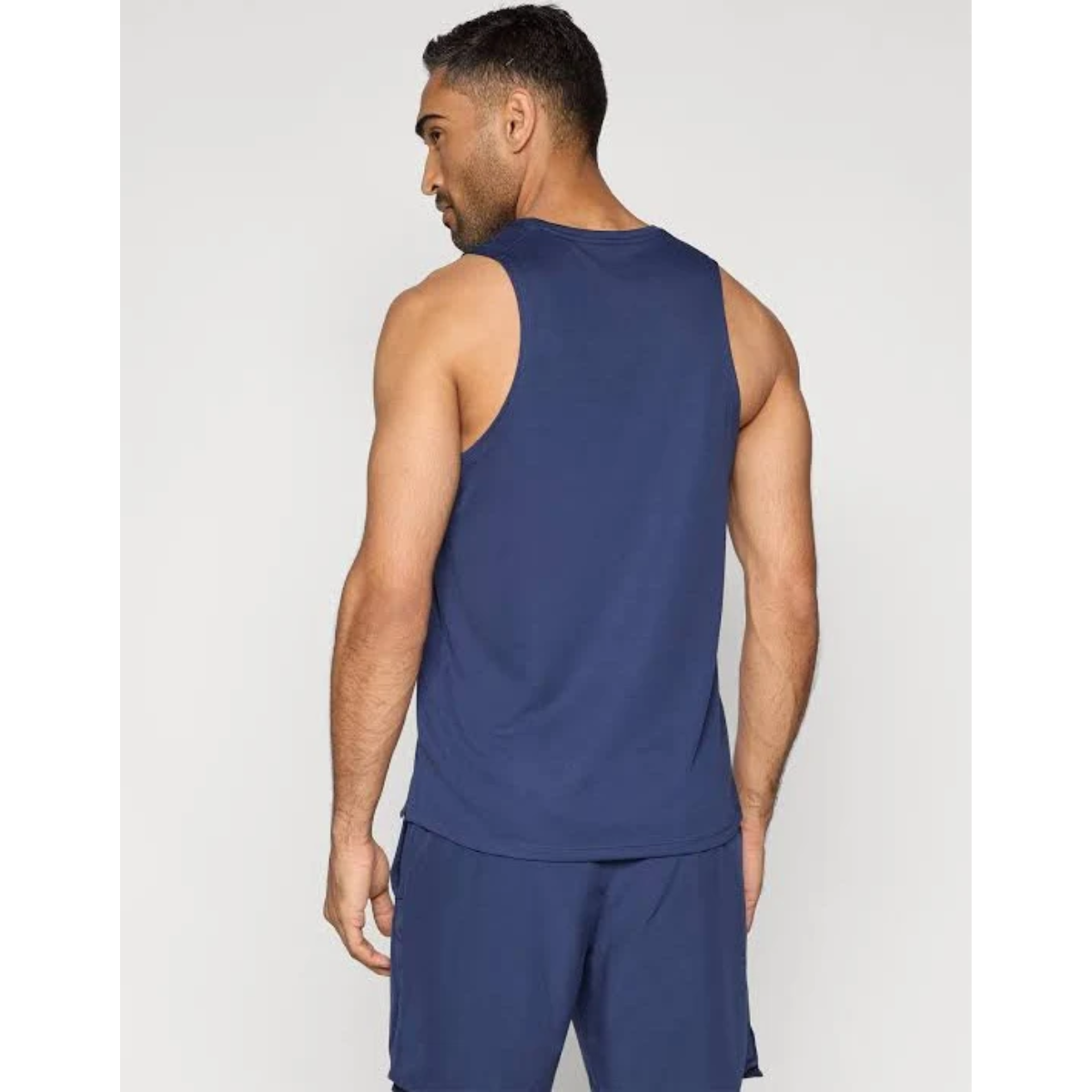 Nike Mens Dri-FIT Miler 1.0 Tank (Navy)