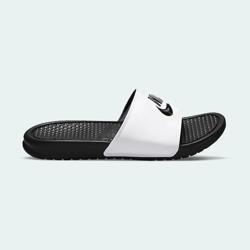 Nike Benassi JDI Slide (White/Black)
