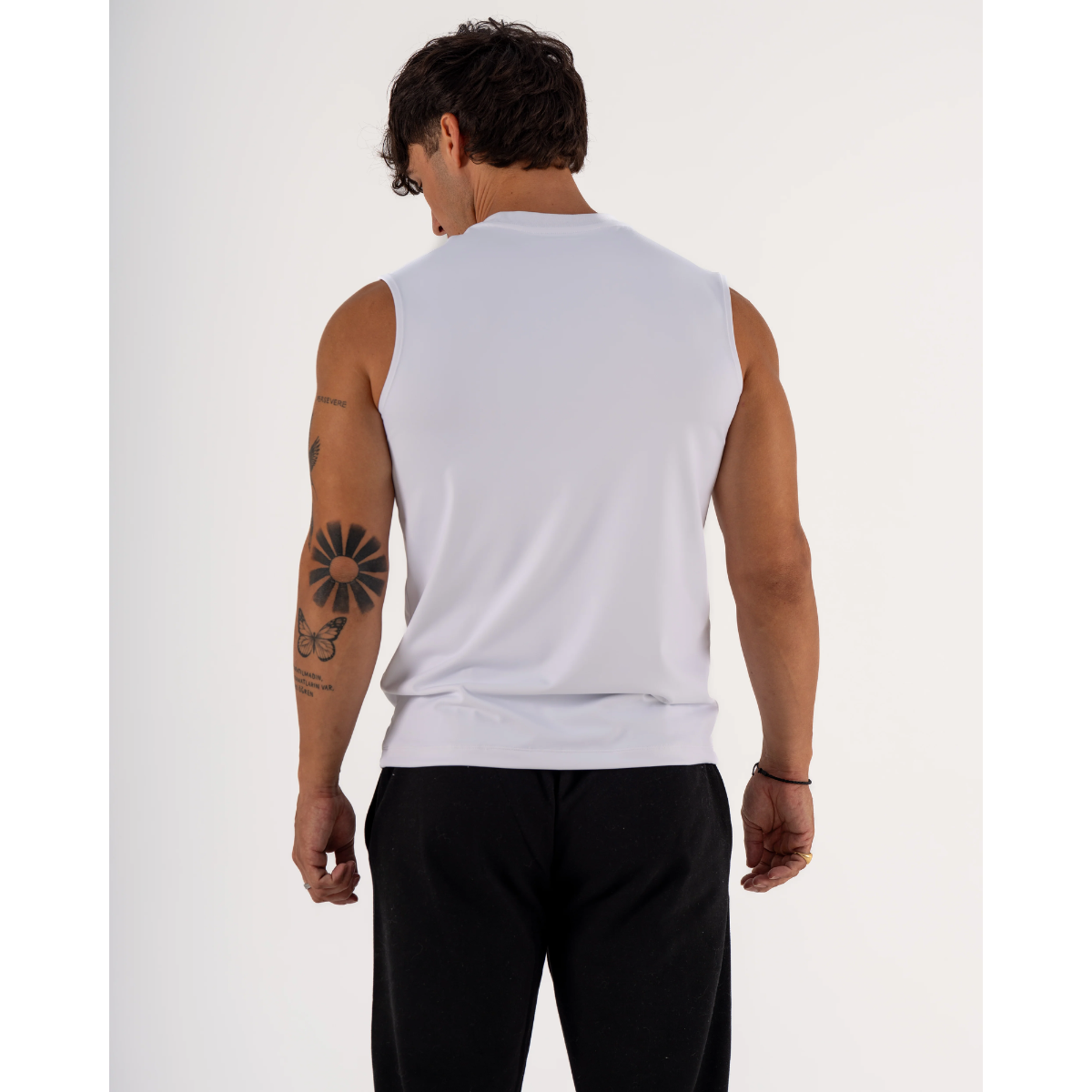 KEEPTHATPUMP Mens Dry Fit Tank (White)