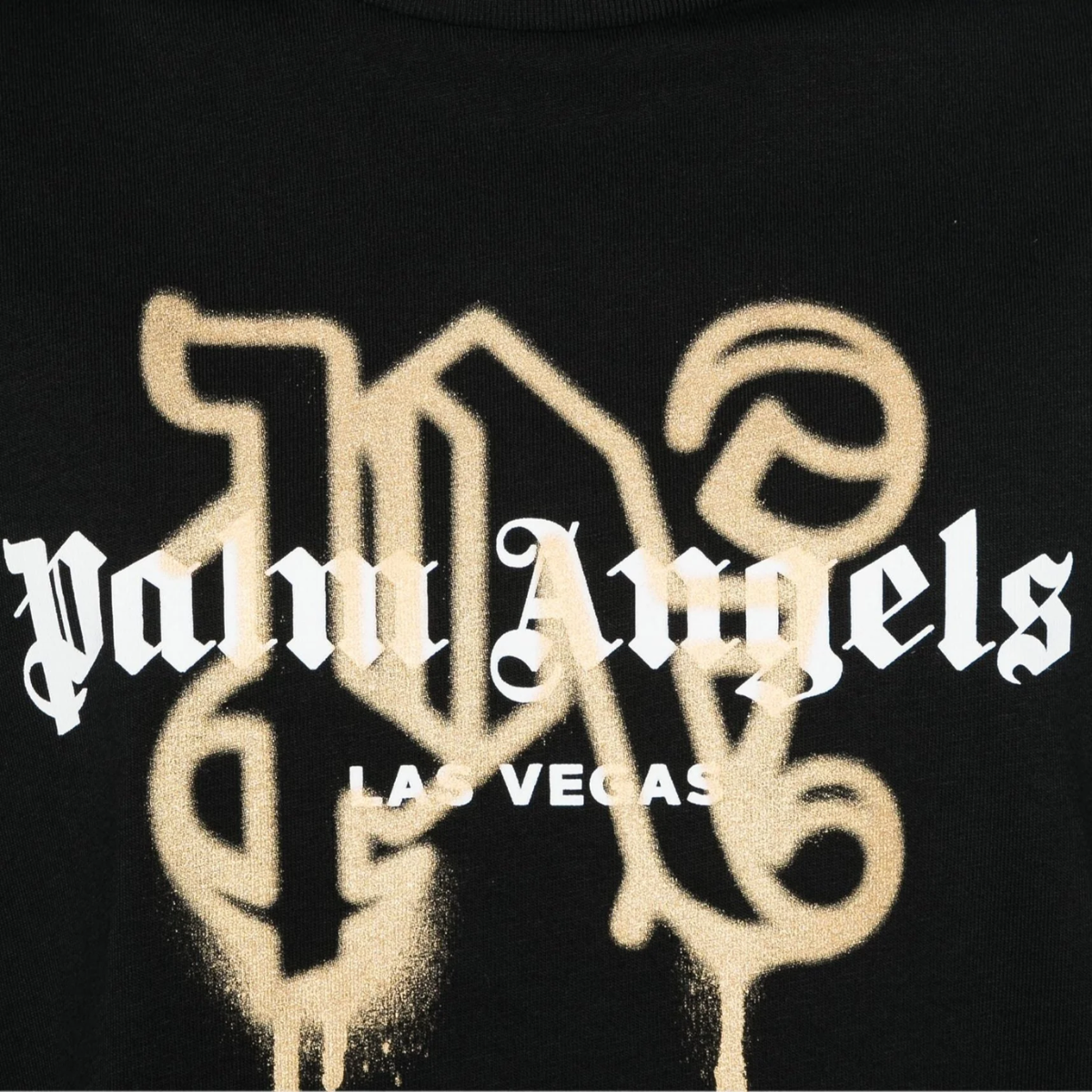Palm Angels Las Vegas Sprayed Monogram T-Shirt