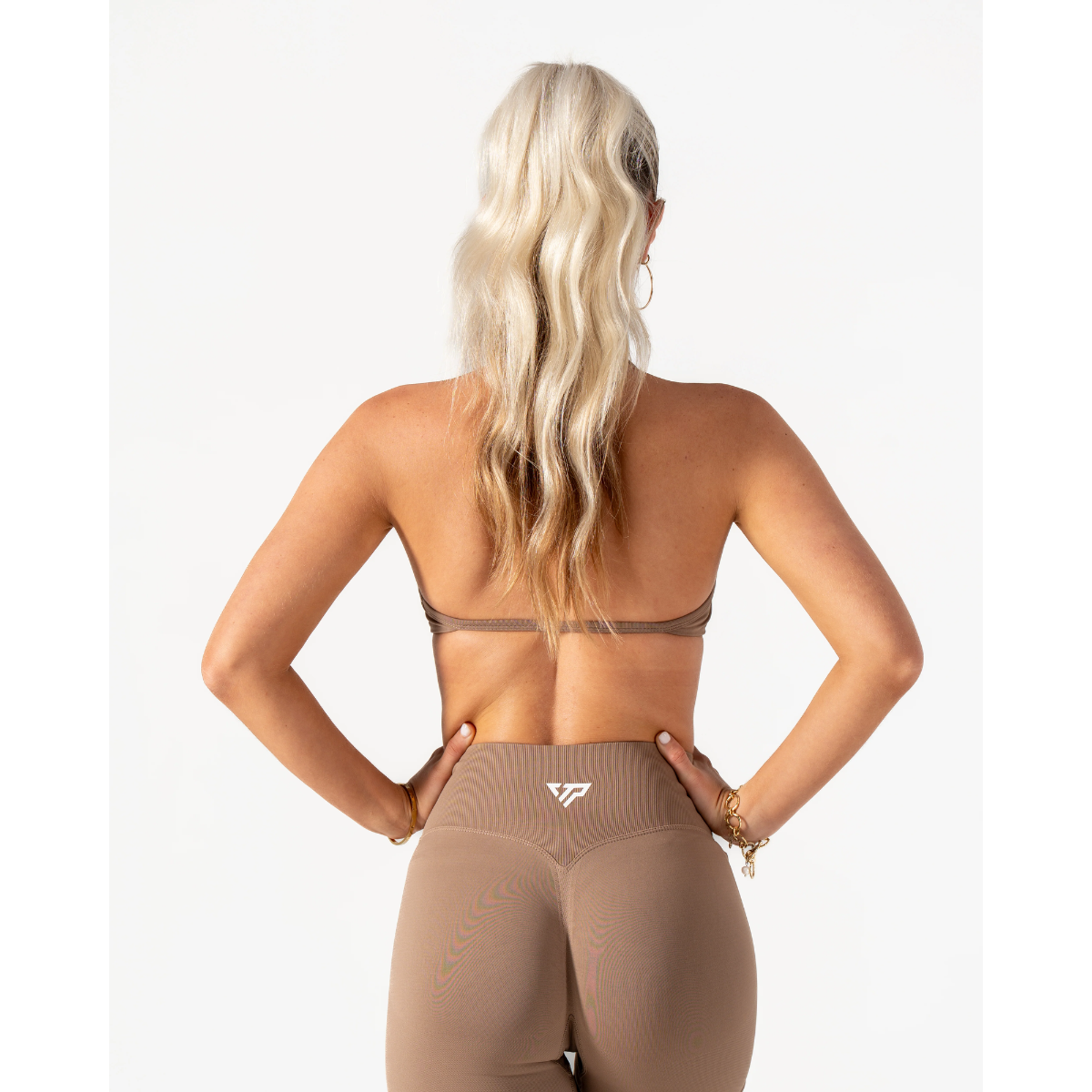 KEEPTHATPUMP Recoil Bralette (Coffee)