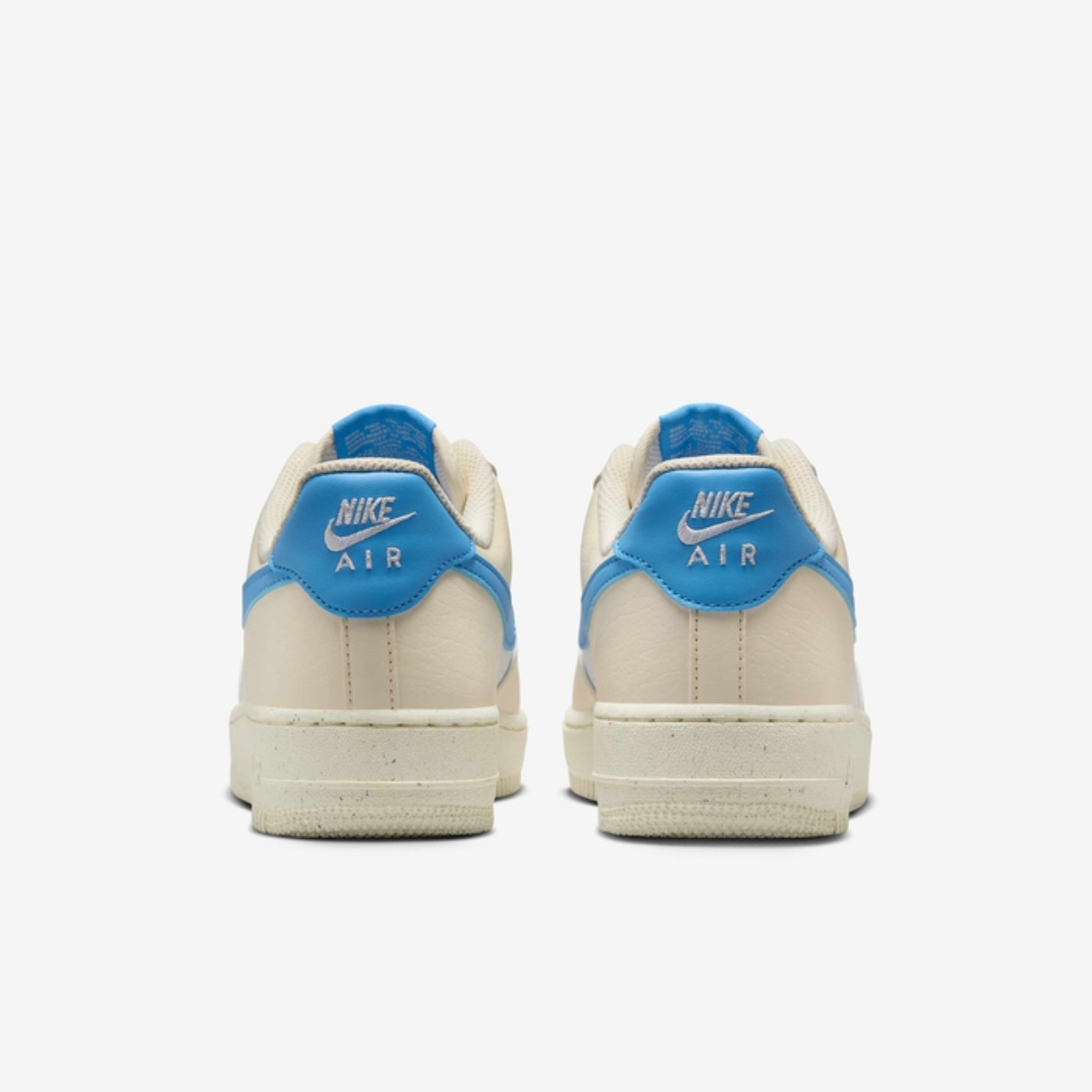 Womens Nike Air Force 1 Low 07 Next Nature (Pale Ivory/University Blue)