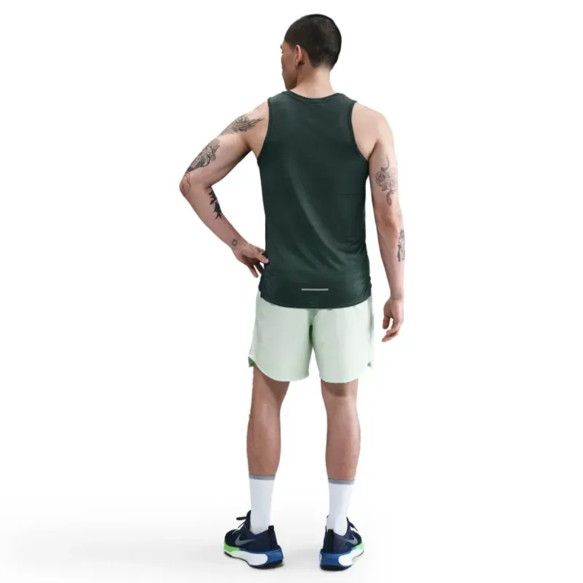 Nike Mens Dri-FIT Miler 1.0 Tank (Forest Green)