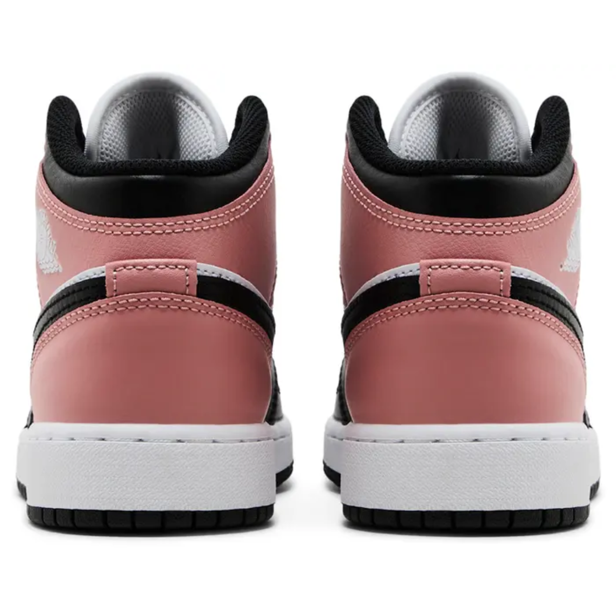 Air Jordan 1 Mid (White/Rust Pink)