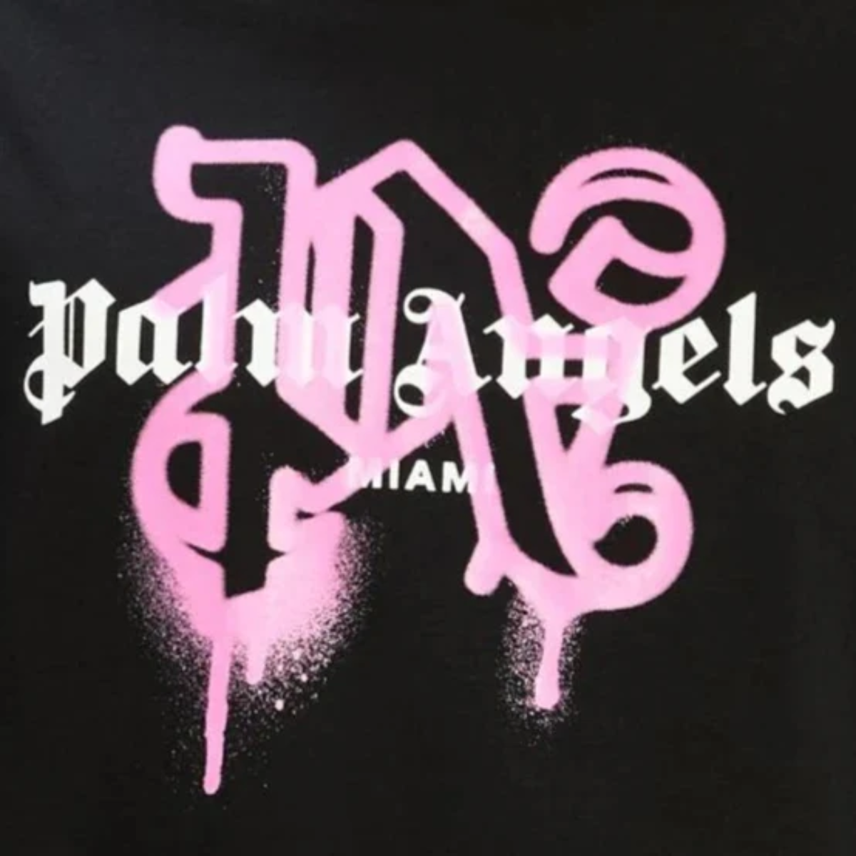 Palm Angels Miami Sprayed Monogram T-Shirt