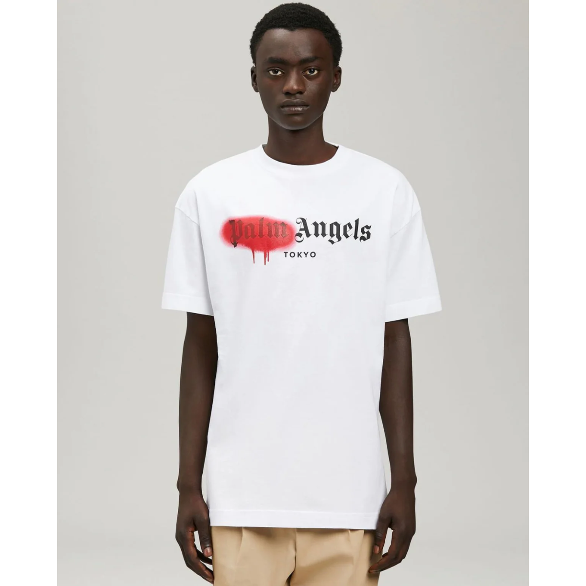 Palm Angels Tokyo Sprayed Logo T-Shirt