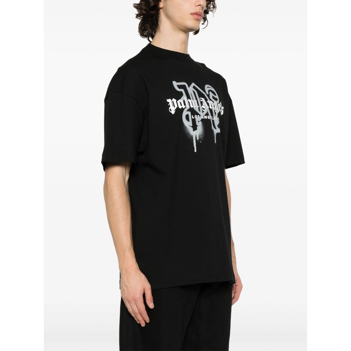 Palm Angels Los Angeles Sprayed Monogram T-Shirt